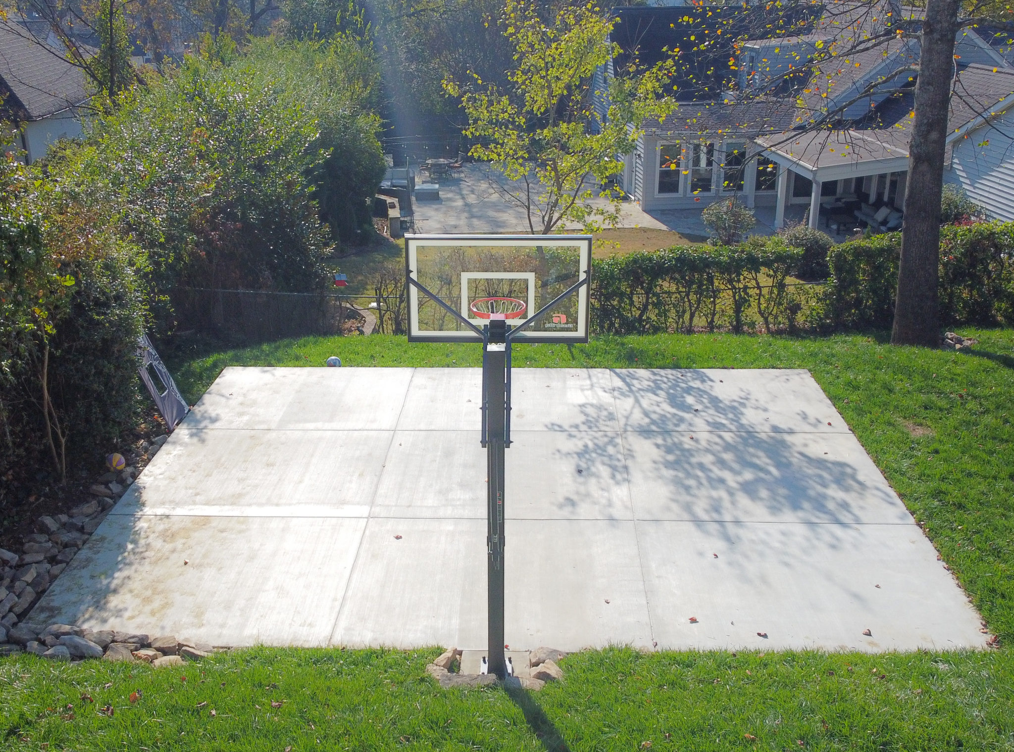 Basketball Court Installation Chattanooga Concrete Co.