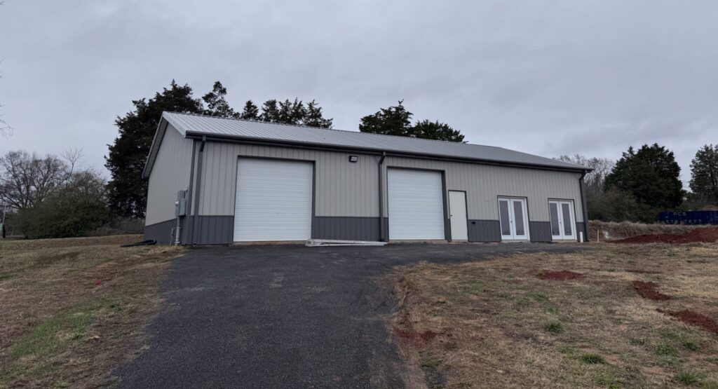 Image of newly constructed Metal Building in Chattanooga