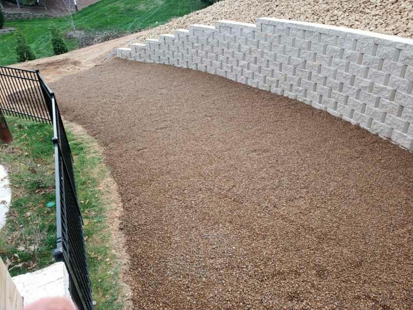 interlocking block retaining wall chattanooga